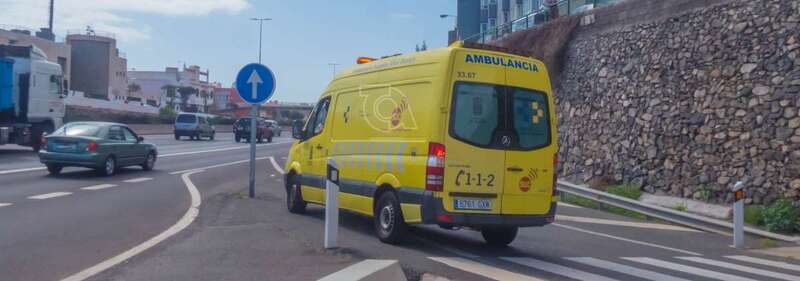 Imagen de archivo de una ambulancia del SUC/TA.